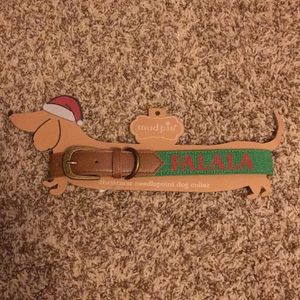 Festive Needle Point Dog Collar